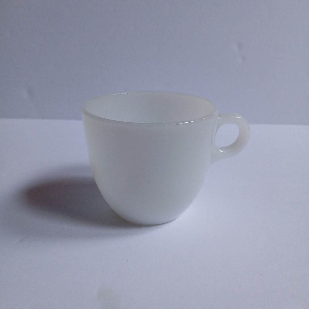 Anchor Hocking Fire King Oven Ware White C Handle Cup